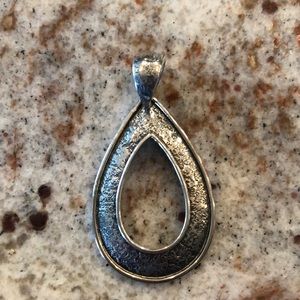 Silpada Teardrop Oxidized